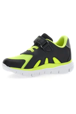 Sneakers Nera e Lime Balducci 4010