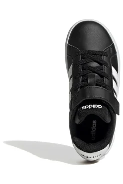 Sneakers nere con dettagli bianchi e chiusura a strappo Adidas Grand Court 3.0 El C