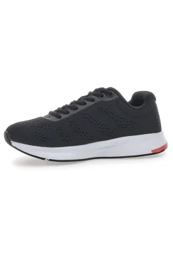 Sneakers Nere con Dettagli Corallo e Tomaia in Mesh CHAMPION JAUNT