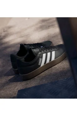 Sneakers nere con dettagli bianchi suola in gomma Adidas Vl Court 3.0