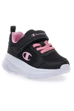 Sneakers nere con dettagli rosa e strappo Champion HRO G TD Low Cut Shoe
