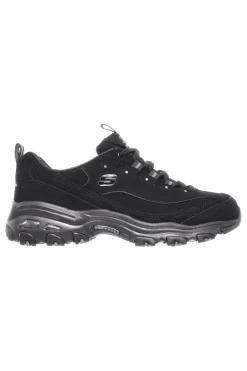 Sneakers nere con inserti in pelle e Memory Foam Skechers D'Lites Play On