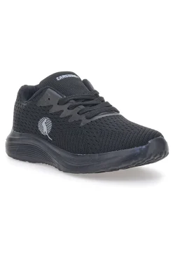 Sneakers Nere con Lacci e Memory System Canguro CA292
