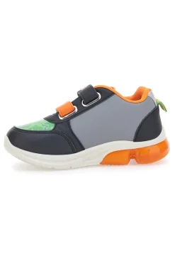 Sneakers Nere Con Luci Dinosauro 7240