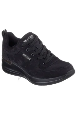Sneakers Nere con PlatForm Bianco SKECHERS BILLION 2 PRISSY N PLUSH