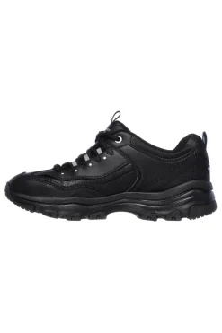 Sneakers Nere con Soletta Memory Foam Skechers Iconic