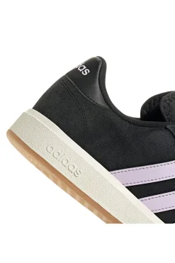 Sneakers nere con strisce lilla in suede Adidas Grand Court Base 00s