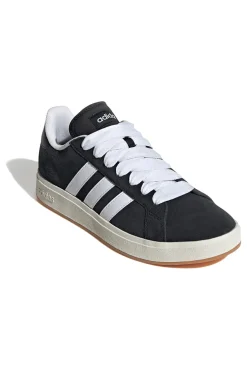 Sneakers nere con strisce bianche Adidas Grand Court Base 00s