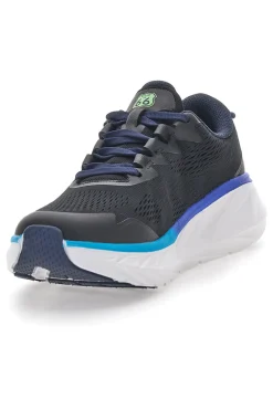 Sneakers nere con suola alta e dettagli fluo ROUTE 66 RO51812