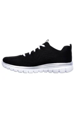 Sneakers nere con suola bianca in mesh e Memory Foam Skechers Graceful Get Connected
