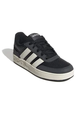 Sneakers nere con suola bianca e strisce Adidas Breakbase J