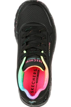 Sneakers nere con suola rainbow speckle Skechers Uno Lite Rainbow Speckle
