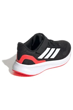 Sneakers nere con suola rossa e chiusura a strappo Adidas Runfalcon 5 EL C