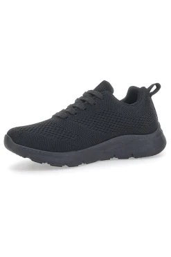 Sneakers Nere con Tomaia in Mesh COTTON BELT ELLIE