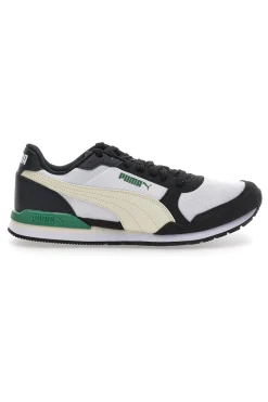 Sneakers nere e bianche con dettagli colorati Puma St Runner V3 Mesh