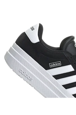 Sneakers Nere e Bianche Con Flatform Adidas VL Court Bold