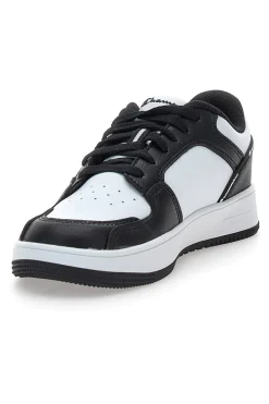 Sneakers nere e bianche con logo laterale Champion RD18 2.0 Low B GS