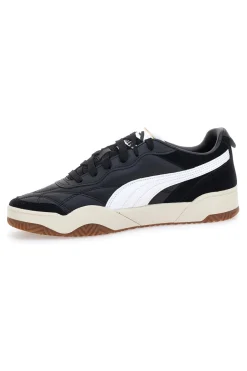 Sneakers nere e bianche suola marrone Puma Tifosi SD