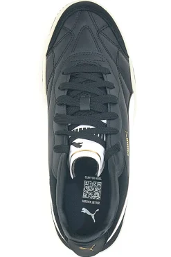 Sneakers nere e bianche suola marrone Puma Tifosi SD