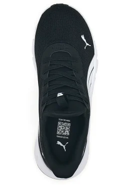 Sneakers nere e bianche slip on in mesh Puma Flexfocus Lite SLIPTECH Jr