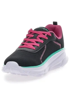 Sneakers nere e fucsia con suola sportiva Champion Hro J G Gs Low Cut