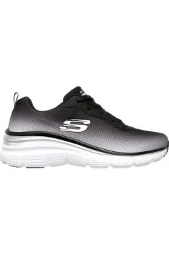 Sneakers Nere e Grigie Skechers Fashion Fit - Build Up