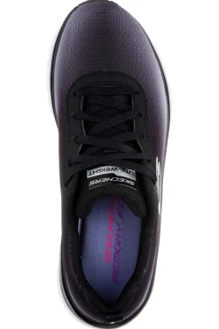 Sneakers Nere e Grigie Skechers Fashion Fit - Build Up