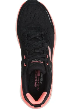 Sneakers Nere e Rosa Skechers D'Lux Walker 2 Daisy Doll