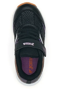 Sneakers Nere e Viola con Velcro JOMA PLATEA LOW JR 2506