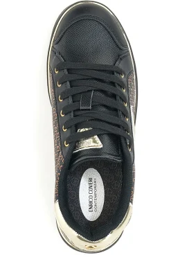 Sneakers Nere Enrico Coveri Guenda LH Metal