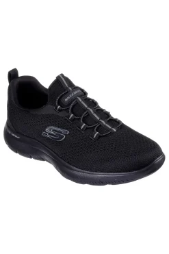 Sneakers nere in knit con memory foam Skechers Summits Tallo