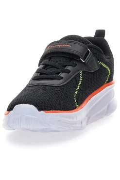 Sneakers nere in mesh con suola chunky e dettagli arancioni Champion HRO J B PS Low Cut