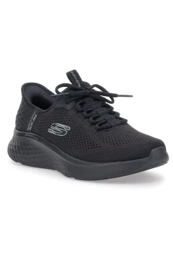Sneakers Nere In Mesh Con Slip-Ins Skechers Skech-Lite Pro Primebase