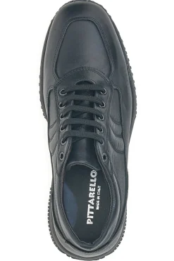 Sneakers nere in pelle con suola comfort Pittarello 2920