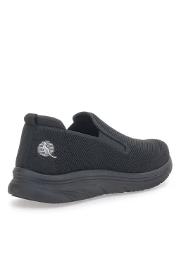 Sneakers Nere Slip On con Tomaia in Mesh CANGURO CA1232