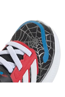 Sneakers Nero e rosso con strappo Adidas Runfalcon Spider-Man EL I