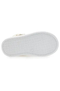 Sneakers oro e bianche con inserti laminati Laura biagiotti AG1770216717