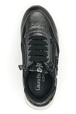 Sneakers Platform Laura Biagiotti 8770 Piombo