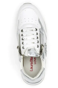 Sneakers Platform Laura Biagiotti 8480 Bianco