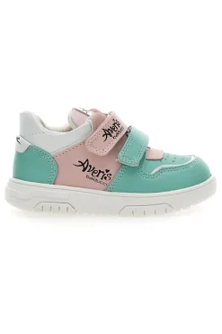 Sneakers Primi Passi Averis 4201 Verdi e Rosa