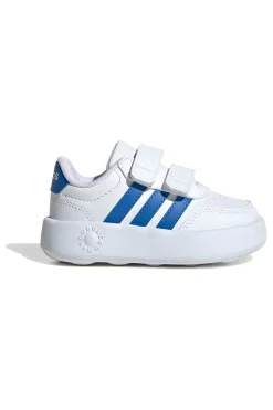 Sneakers Primi Passi bianche con strappi Adidas Breaknet 3.0 CF I