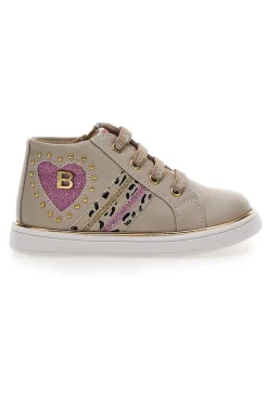 Sneakers Primi Passi Mid-Cut Beige Laura Biagiotti 8801