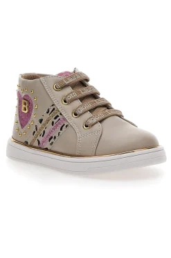 Sneakers Primi Passi Mid-Cut Beige Laura Biagiotti 8801