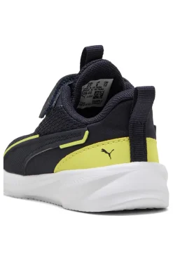 Sneakers Primi Passi PUMA Flyer 3 AC+ Inf Navy e Gialle
