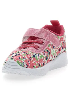 Sneakers primi passi rosa glitter Pitt Kids PK1394A