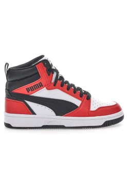 Sneakers Puma Rebound V6 Bianche/Rosse