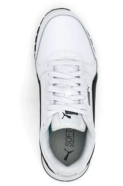 Sneakers Puma ST Runner V3 L Jr Bianche e Nere