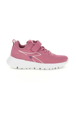 Sneakers rosa con chiusura a strappo Diadora Evo Run Ps