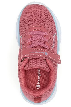 Sneakers rosa con chiusura a strappo Champion HRO J G TD Low Cut Shoe
