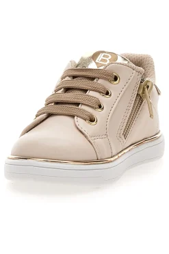 Sneakers rosa con dettagli oro Laura Biagiotti L97409510